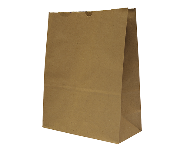 #15 SOS Paper Bags 330x257+120mm Brown Kraft