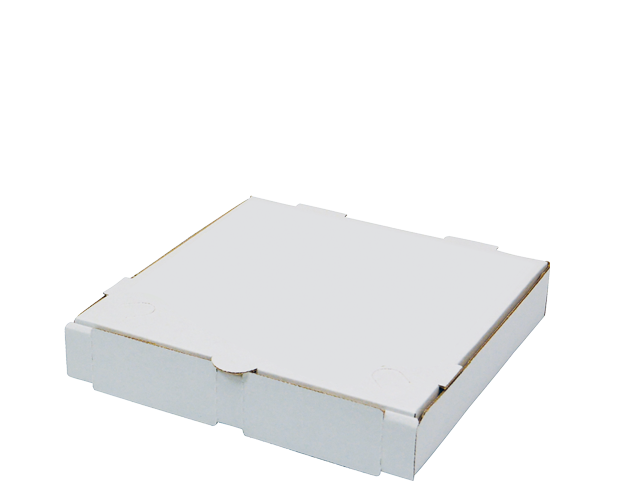 Pizza Box Paper Square 9" White