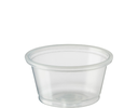 Portion Control Cup PP Round 22ml / .75oz Clear
