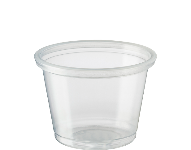 Portion Control Cup PP Round 30ml / 1oz Clear