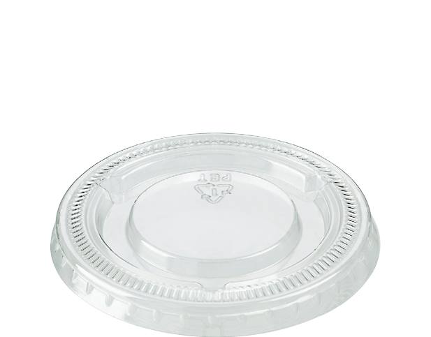 2oz P.E.T Flat Lid | Clear