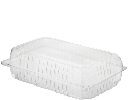 Super Size Salad Clearview® Container with Hinged Lid | Clear