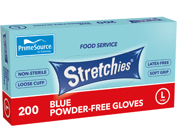 Large Stretchies® Gloves | Blue