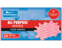 All Purpose Wipes Packs 600x450mm Red