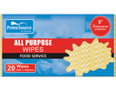 All Purpose Wipes Packs 600x450mm Yellow