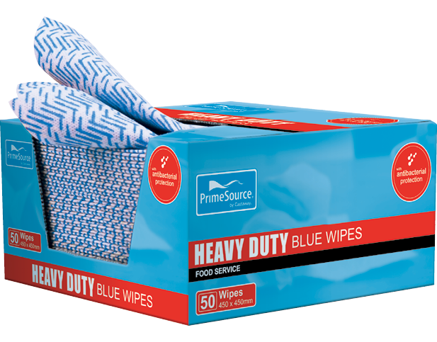 Easy-Pick® Heavy Duty Wipes Dispenser Box | Blue