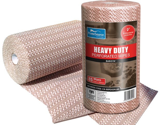 Heavy Duty Foodservice Wipes | Brown