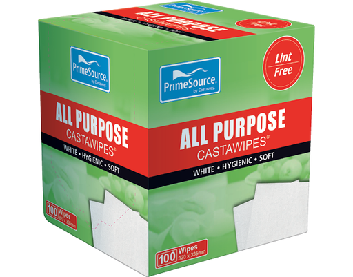 All Purpose Towel Wipes Dispenser Box | White