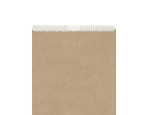 [FBWGPL06] Greaseproof Lined Paper Bag #6 | Brown