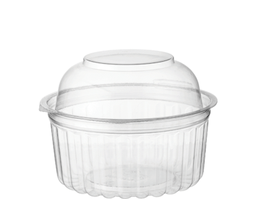 [CA-4012DL] 12oz Clearview® Food Bowls with Dome Lid | Clear