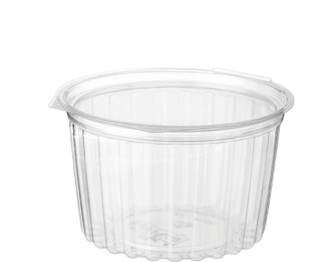 [CA-4016FL] 16oz Clearview® Food Bowls with Flat Lid | Clear