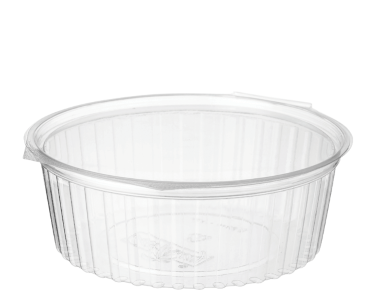 [CA-6624FL] 24oz Clearview® Food Bowls with Flat Lid | Clear