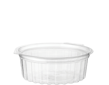 [CA-408FL] 8oz Clearview® Food Bowls with Flat Lid | Clear