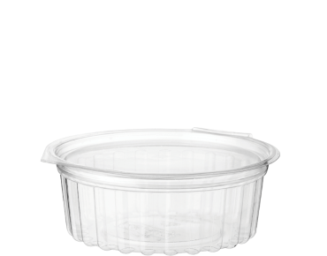 [CA-408FL] Clearview® PET Food Bowls with Flat Lid 227ml / 8oz