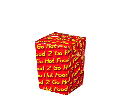 [CA-CBX-HF2G] Small Chip Box | Hot Food 2 Go