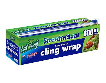 [CA-CW600D] Stretch’n’Seal® Food Service Cling Wrap ZipSafe dispenser - 33cm x 600m