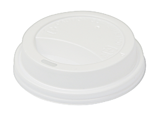 [CA-HCSLID12] Classic Snap-On Lid to suit 12-16oz (90mm Ø) | White