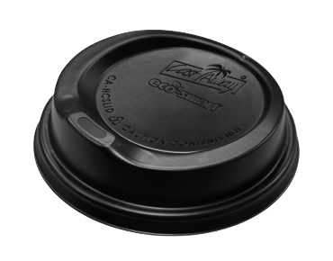 [CA-HCSLIDB] Combo Lid to suit 8, 12 & 16 oz cups (86mm Ø) | Black