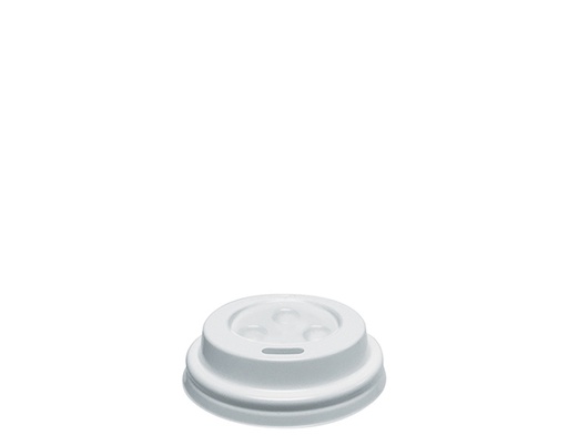 [CA-HCSLID4] Espresso lid to suit 4oz cups (62mm Ø) | White