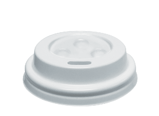 [CA-HCSLID4] Espresso lid to suit 4oz cups (62mm Ø) | White