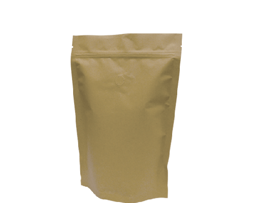 [CA-CBSU500-BRN] 500g Stand-Up Coffee Pouch | Brown kraft