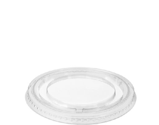 [CA-SUN58FL] P.E.T. Flat Dessert Lid to Suit SUN5&SUN8 | Clear