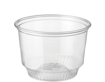 [CA-SUN8] 8oz P.E.T. Dessert Cup | Clear