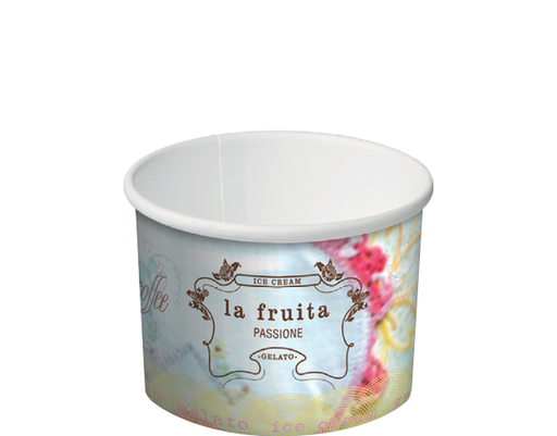 [CA-IC4] Dessert Cup Paper 4oz / 120ml "la fruita"