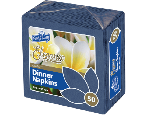 [CA-NAPEDDB] Quarter Fold Elegance® Dinner Napkin | Blue