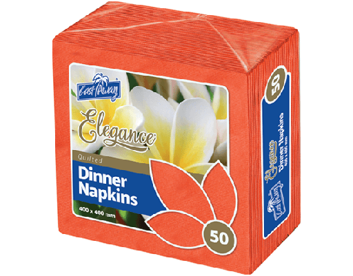 [CA-NAPEDR] Quarter Fold Elegance® Dinner Napkin | Red