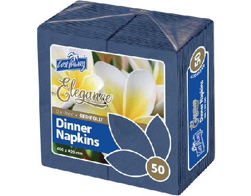 [CA-NAPEDDBRF] RediFold® Elegance® Dinner Napkins | Dark blue