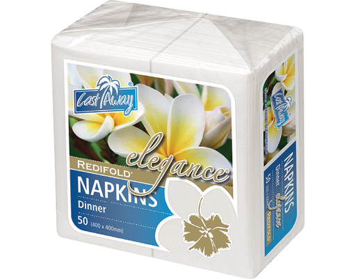 [CA-NAPEDRF] RediFold® Elegance® Dinner Napkins | White