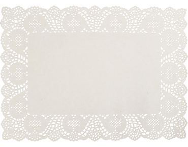 [CA-PLD500] Doyley SugarCane Fibre Rectangular 10x14" White