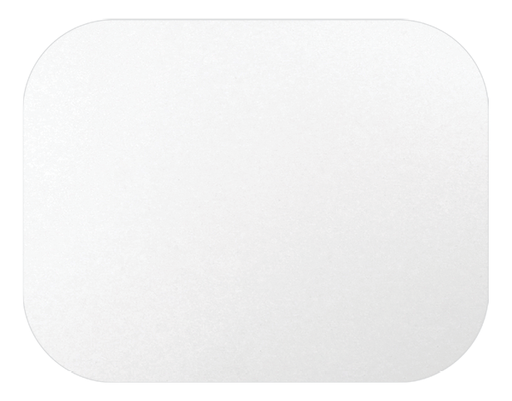 [CA-LI441/663] P.E.T. Lined Foil Container Lid to Suit RFC441&663&481VH | White