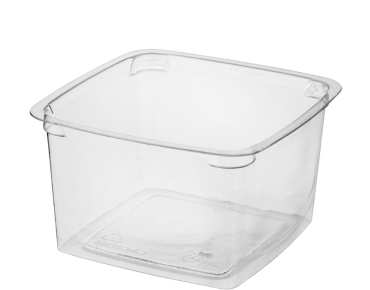 [CA-CST300] 300ml Reveal® Square Container | Clear