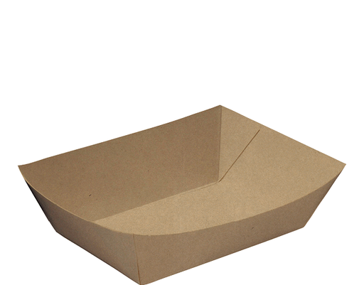 [CA-TR4-BRN] Large RediServe® Food Tray | Brown kraft