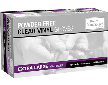 [CA-GVPFXL044] Extra Large Powder Free Vinyl Glove | Clear