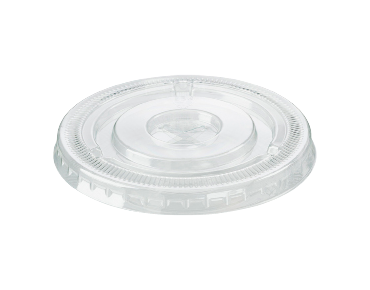 [CA-LIDFL2] Flat Lid with Straw Slot to suit 12 oz & 15 oz cups