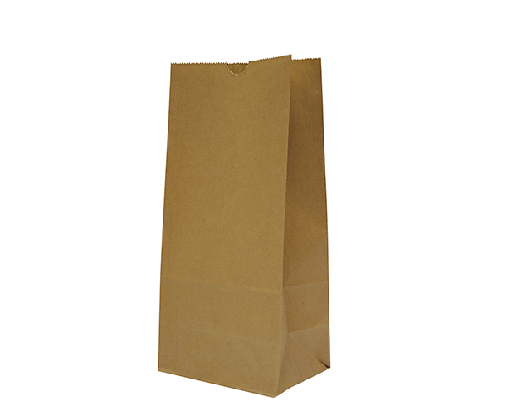 [CA-SOSB-8] #8 SOS Paper Bags 310x152+110mm Brown Kraft
