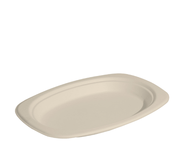[CA-ESCSPOVL] Small Enviroboard® Oval Plate