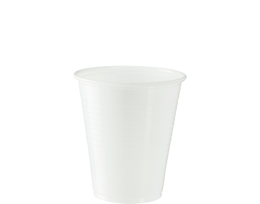 [CA-PDW7] 200 ml / 7 oz Eco-Smart® Recyclable Plastic Cups White