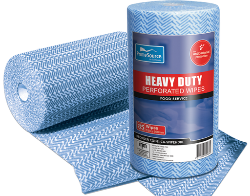 [CA-WIPEHDRL] Heavy Duty Wipes Rolls 530x300mm Blue