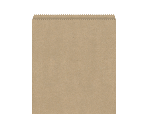 [FBB05] Flat Paper Bag #5 | Brown