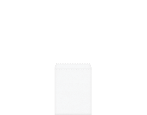 [FBC01] Flat Confectionery Paper Bag #1 | White