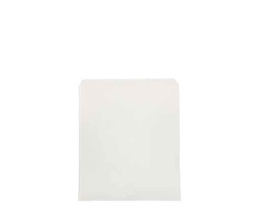 [FBW04] Flat Paper Bag #4 White