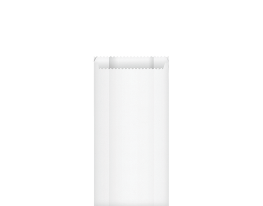 [SBGPW02] Satchel Greaseproof Paper Bag #2 | White