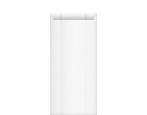 [SBGPW04] Satchel Greaseproof Paper Bag #4 | White