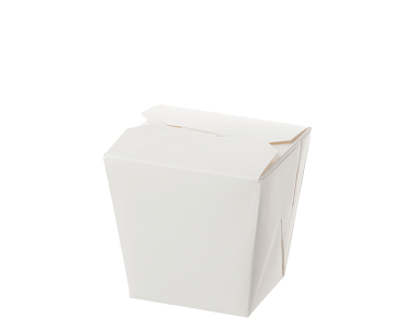 [CA-FP8NH-WHT-Z] 8oz Food Pail without handles | White