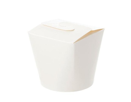 [CA-RFP26-WHT-Z] 26oz Round Food Pail | White
