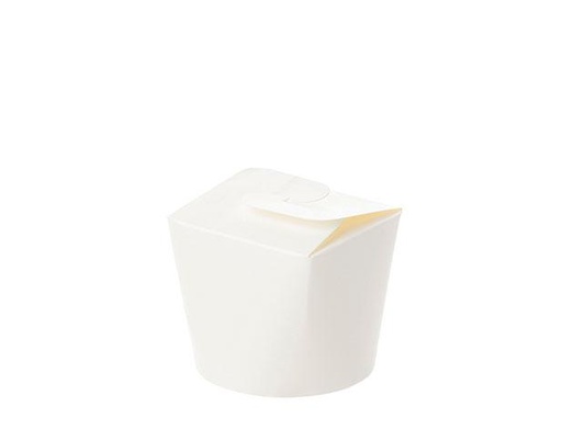 [CA-RFP8-WHT-Z] 8oz Round Food Pail | White